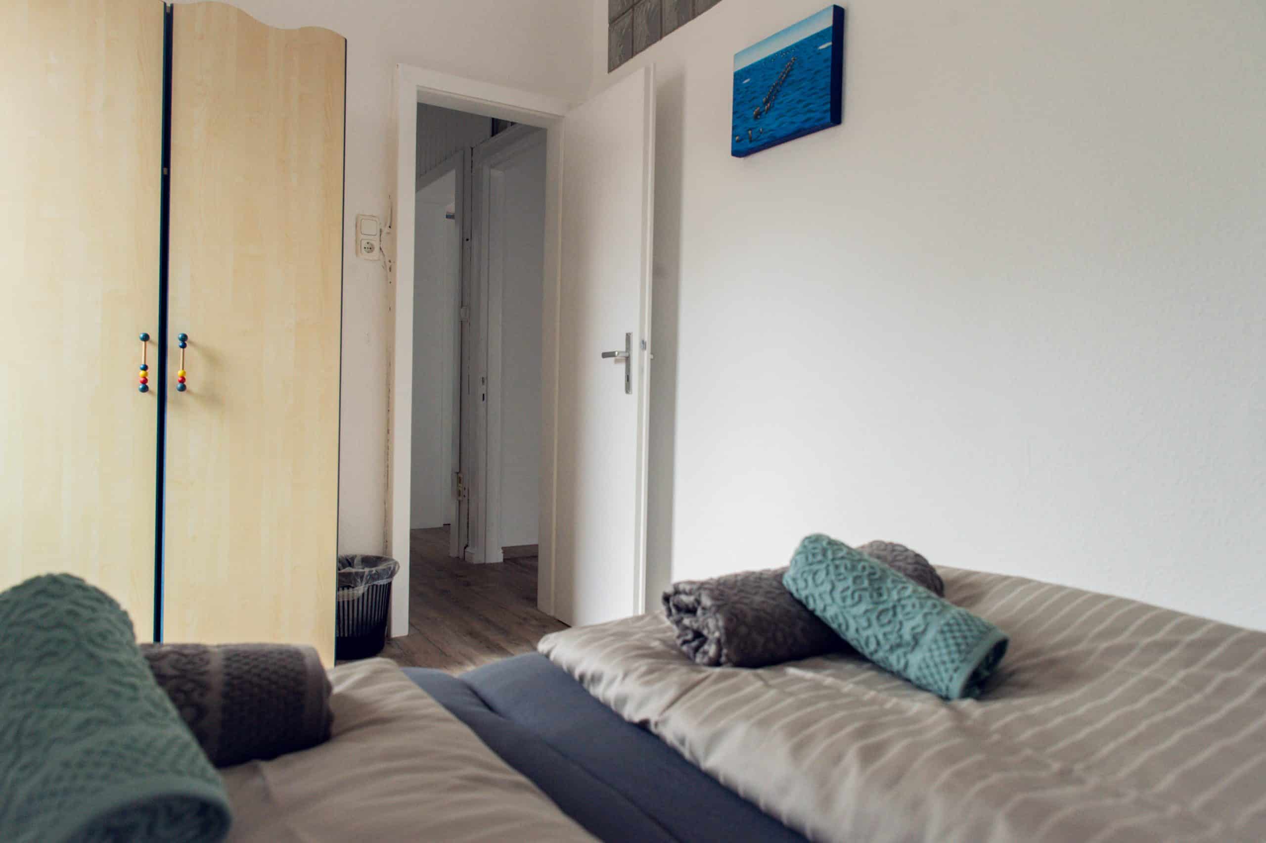 Große Wohnung, Schlafzimmer